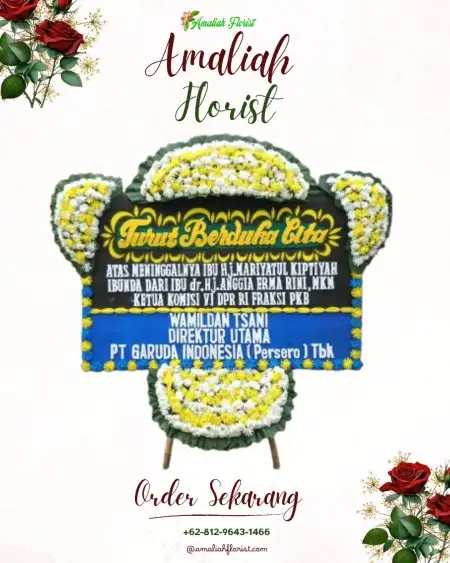 Papan Bunga Duka Bermani Ulu Raya