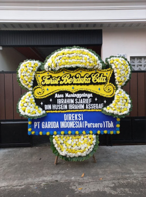 Papan Bunga Duka di Bermani Ulu Raya